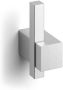 Zack Carvo handdoekhaak 2 3x6 5x4 5cm Mat Gesatineerd RVS 40483 - Thumbnail 1