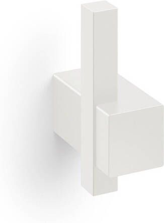 Zack Carvo Handdoekhaak 7x5cm enkel wit 40813