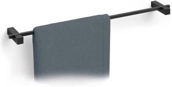 Zack Carvo Handdoekhouder 66cm enkel zwart 40502