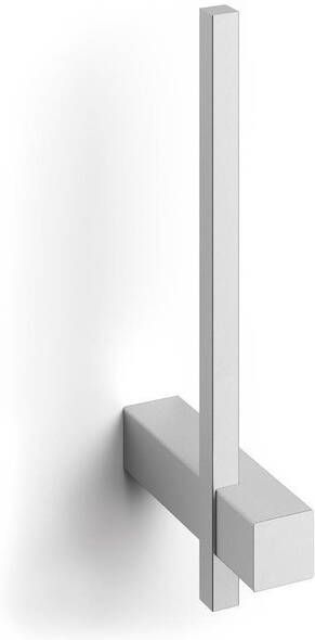 Zack Carvo Reserverolhouder 2 rollen geborsteld RVS 40481