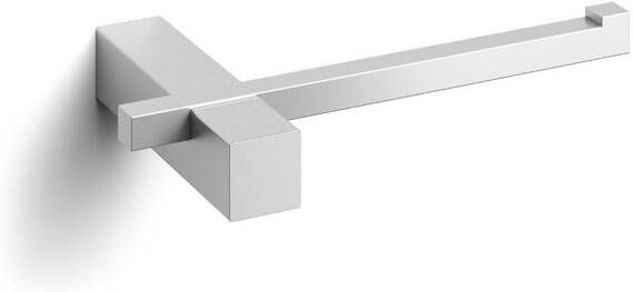 Zack Carvo Toiletrolhouder zonder klep geborsteld RVS 40480