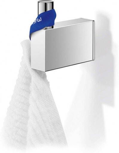Zack Linea Handdoekhaak 5x5x1cm enkel gepolijst RVS 40036