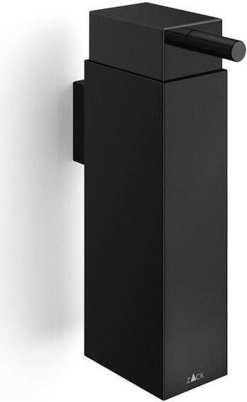 ZACK Linea Zeepdispenser wandmontage 4x10 8x16 7cm zwart