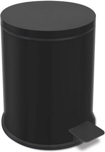 ZACK Vasca Pedaalemmer Ø 18x27 cm Zwart