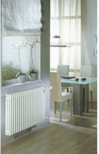 Zehnder Charleston ledenradiator 450x1288mm 977W wit 204528