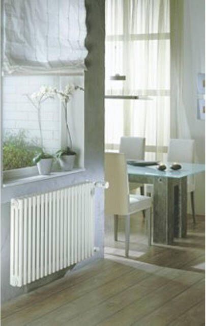 Zehnder Charleston ledenradiator 500x1196mm 1342W wit 305026