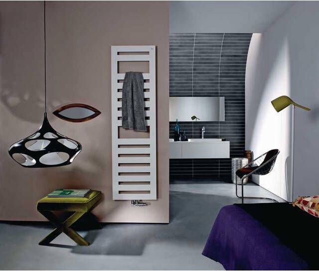 Zehnder Metropolitan Spa handdoekradiator 175x60cm 889watt Staal Wit glans met-180-060