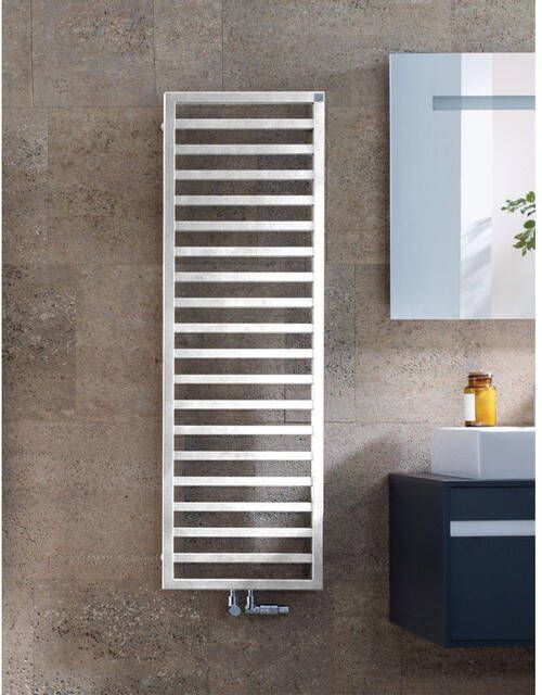 Zehnder Quaro handdoekradiator 183.5x45cm 761watt Staal Wit glans QA-180-045