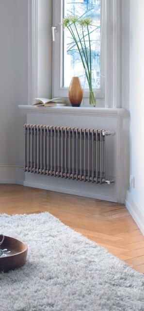 Zehnder Charleston paneelradiator 75x82.8cm 1337W staal wit 3075-18