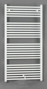 ZEHNDER Zeno radiator recht met 4-punts aansluiting onder 150 8x45cm 646w ral 9016 wit