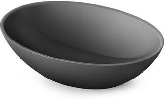 Zeza Element Waskom 51x35.5x14.2 solid surface mat donker grijs SW1208816