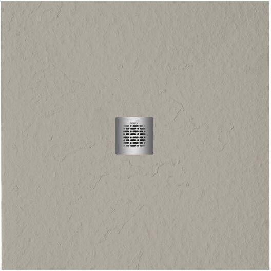 Zeza Grade douchevloer 80x80cm antislip antibacterieel mineraalmarmer vierkant mat new pearl (beige) 400000000000019915