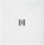 Zeza Grade douchevloer 120x90cm antislip antibacterieel mineraalmarmer rechthoek mat wit 400000000000020010 - Thumbnail 2
