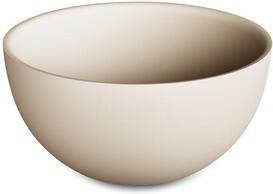 Zeza Element Waskom 25x25x12cm solid surface mat beige SW1436611