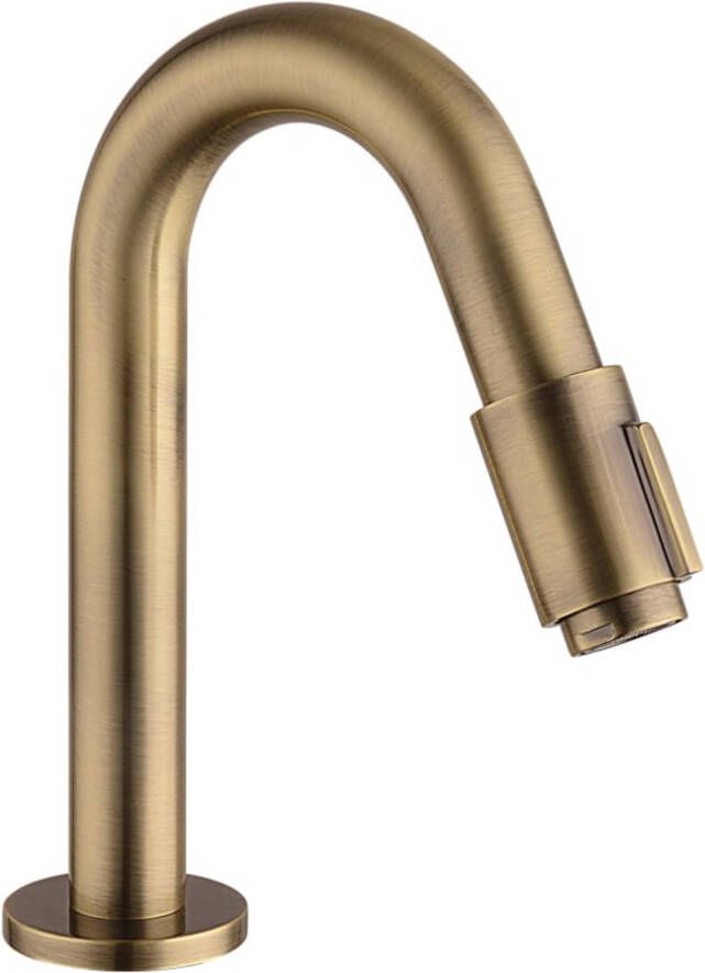 Royal Plaza Gondo 2.0 fonteinkraan met hoge uitloop 19cm brons