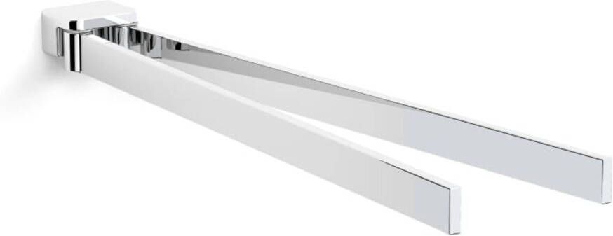 Royal Plaza Lota 2 lids handdoekhouder draaibaar 37cm chroom 35649