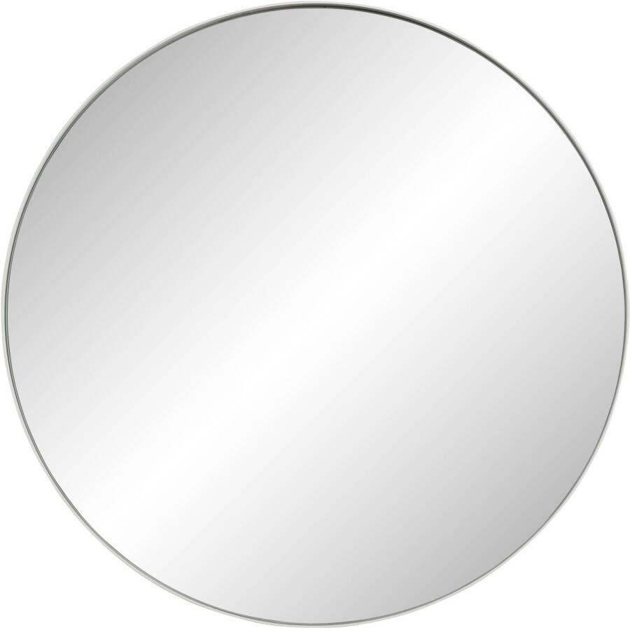Ben Mimas ronde spiegel met LED verlichting en anti-condens Ø80cm mat wit