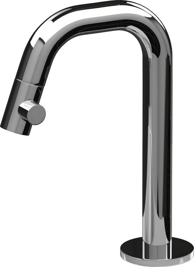 Clou Kaldur kranen chroom fonteinkraan 4.5x15.9cm korte uitloop rechts CL 06.05.004.29.R - Foto 2