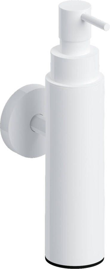Clou Sjokker zeepdispenser 4.8x17.6cm Wandmodel Wit mat SJ 09.26045.20 - Foto 2