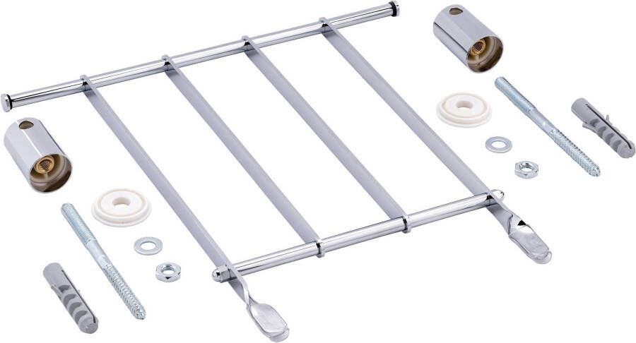 Plieger Emmerrooster Duravit Metaal Met Bevestigingsmateriaal Chroom - Foto 2