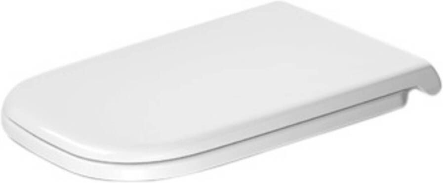Duravit D-code Vital WC-zitting 48.5x36.1x4.3cm Kunststof wit Glanzend 0060310000