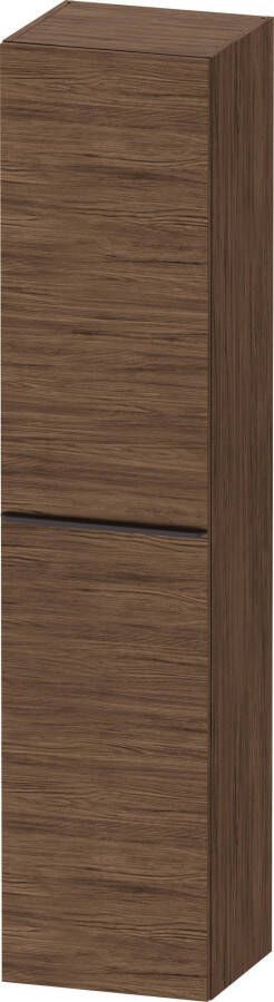 Duravit Hoge Kast D-Neo Kolomkast Wand 176 cm Linksdraaiend Mat Noten (Donker)