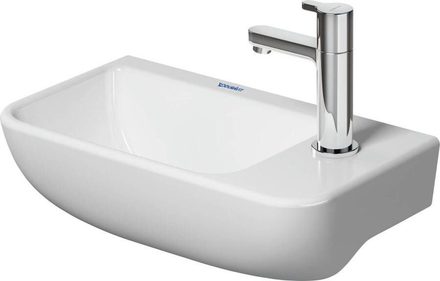 DURAVIT Me by Starck Fontein kraangat rechts geen overloop 400 x 220mm wit