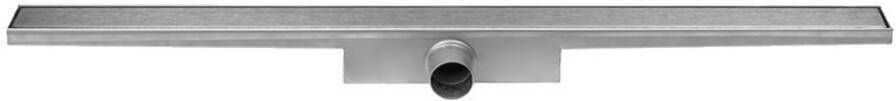 EASYDRAIN Easy Drain Compact Zero RVS douchegoot LxB= 800x60mm rechthoekig met RVS rooster schuifeind horizontaal 50mm met sifon - Foto 4