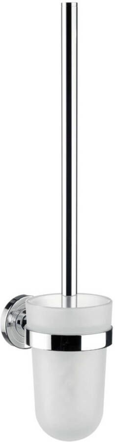 Emco Polo closetborstelhouder met chroom steel Chroom