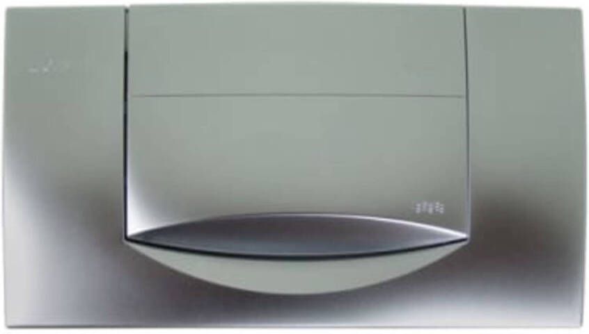 Geberit Tweedekans 200F bedieningspaneel mat chroom voor Twinline inbouwreservoir (UP130) 04293 - Foto 2