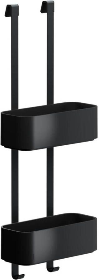 Geesa Tweedekans Frame hangend doucherek 24 9x13 3x65cm zwart 03978 - Foto 3