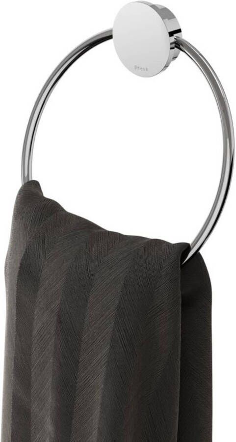 Geesa Opal Handdoekring 20 5x20 5x1 9 cm Chroom