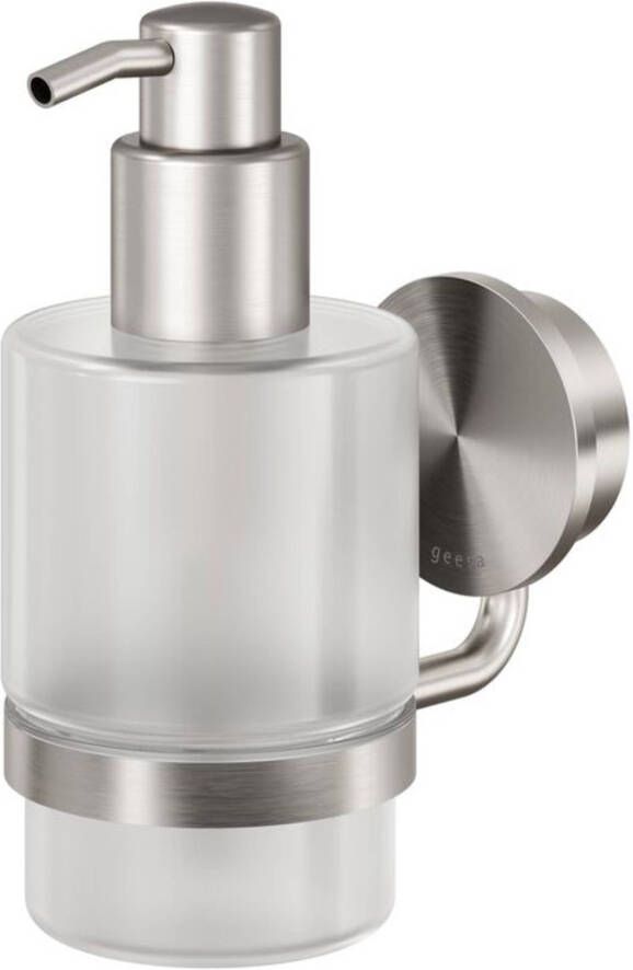 Geesa Opal Zeepdispenser 200ml 6 7x11 1x9 5 cm Geborsteld RVS
