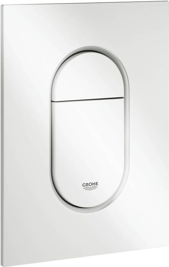 GROHE Arena Cosmopolitan S Bedieningsplaat mechanisch tweeknops 172 x 130mm(LxB ) kunststof alpine wit