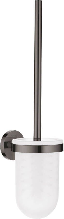 GROHE Essentials closetborstelgarnituur gecoat met inzet hxbxd 398x94x121mm hard graphite 40374A01
