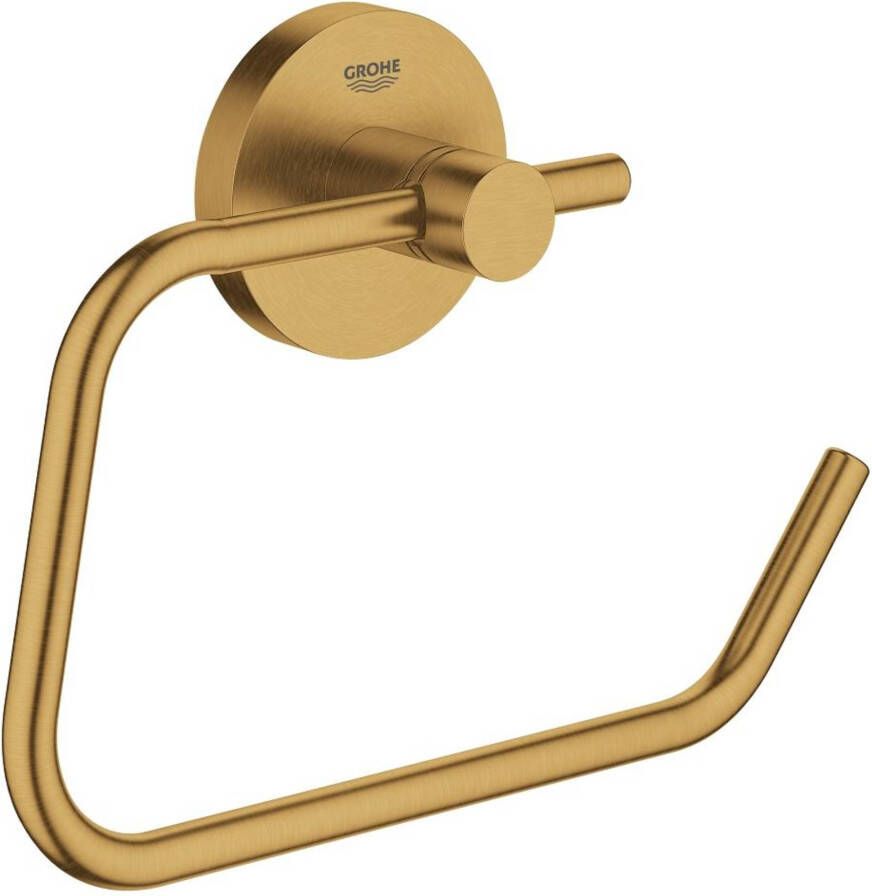 GROHE Essentials Toiletrolhouder rond wand 1 gats metaal cool sunrise geborsteld