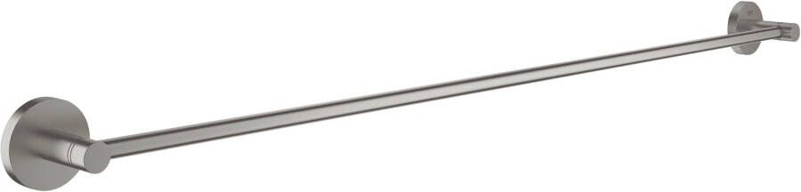 GROHE Essentials handdoekhouder rond wand 800mm functioneel supersteel 40386DC1