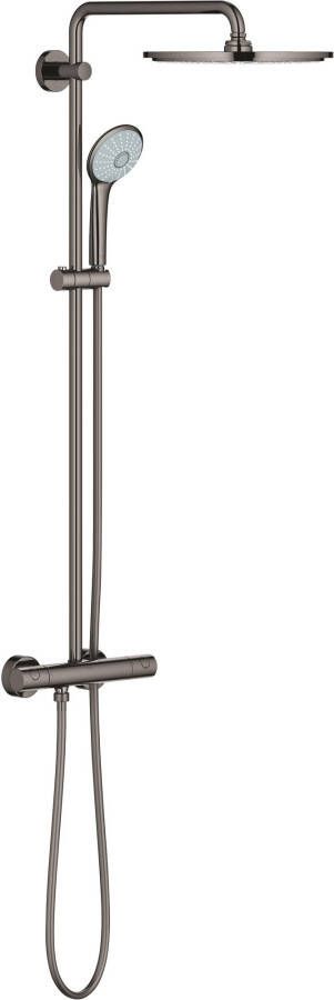 GROHE Euphoria XXL douchesysteem met thermostaat hoofddouche van 31 cm en handdouche van 11 cm met drie straalsoorten hard graphite