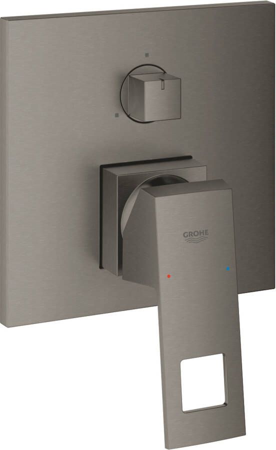 Grohe Eurocube Afbouwdeel Inbouwkraan Hard Graphite Geborsteld