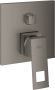 Grohe Eurocube Douchekraan Inbouw 2 knoppen mengkraan brushed hard graphite 24094AL0 - Thumbnail 2