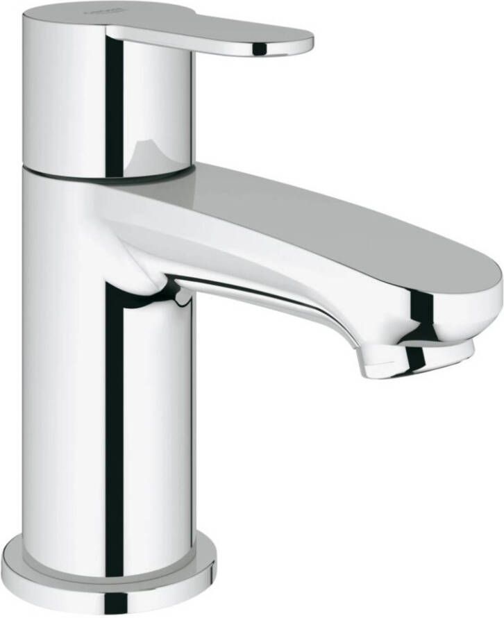 GROHE Eurostyle Cosmopolitan Toiletkraan XS-size eengreeps 1-gats bovendeel keramisch 129mm hoogte 93mm uitloop vast chroom