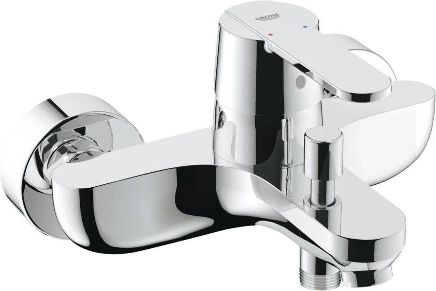 GROHE QUICKFIX Grohe Get badmengkraan met omstelinrichting 15mm hart 164mm uitloop chroom 32887000