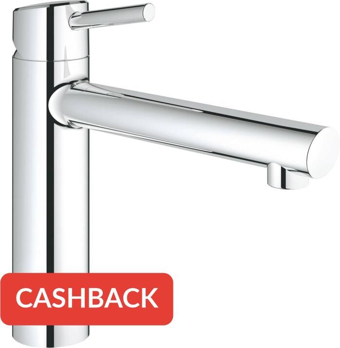 GROHE Concetto Keukenmengkraan 265mm hoogte 198mm voorsprong uitloop medium draaibaar chroom 31128001 - Foto 2