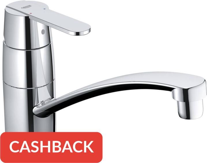 Grohe Get eengreeps keukenmengkraan chroom 32891000 - Foto 2