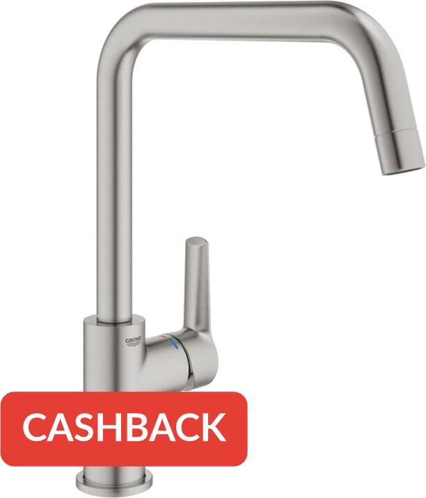 Grohe Start Keukenkraan hoog draaibare uitloop supersteel 30470DC0 - Foto 3