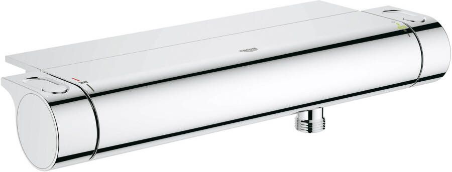 GROHE Grohtherm 2000 New Douchethermostaat met tray wand tweegreeps 2-gats 150mm hart met koppelingen chroom - Foto 3