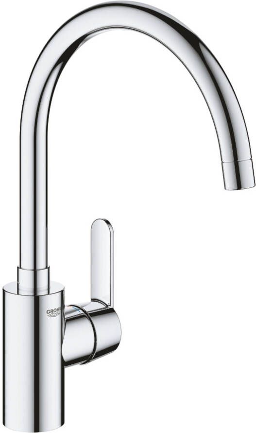 Grohe QuickFix Get keukenmengkraan met hoge uitloop chroom
