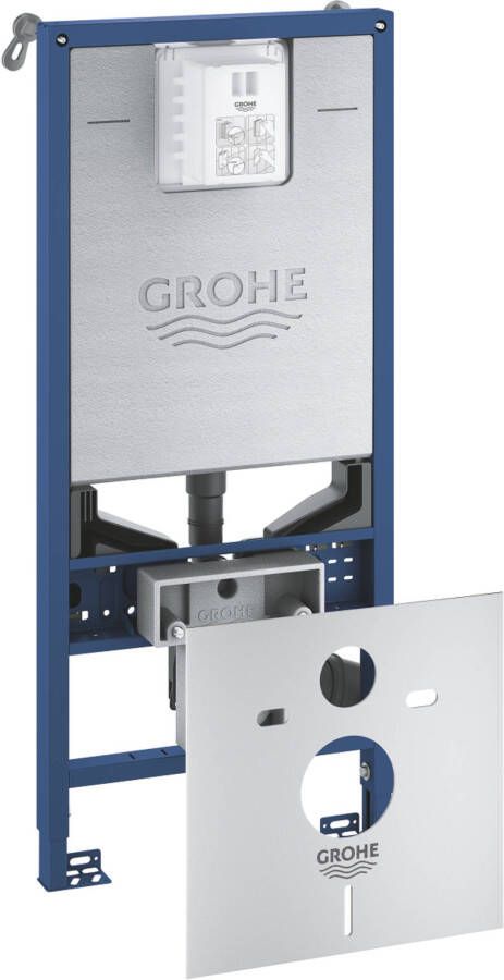 Grohe Rapid SLX 3-in-1 set van element en inbouwreservoir incl. wandbevestiging en geluidsdempingsset