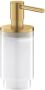 GROHE Selection zeepdispenser 120ml glas metaal cool sunrise geborsteld (past in houder 41 027) 41028GN0 - Thumbnail 2