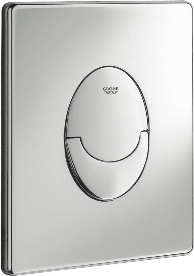 GROHE Skate Air Bedieningsplaat mechanisch verticaal tweeknops 197x156x18mm(LxBxH ) kunststof chroom